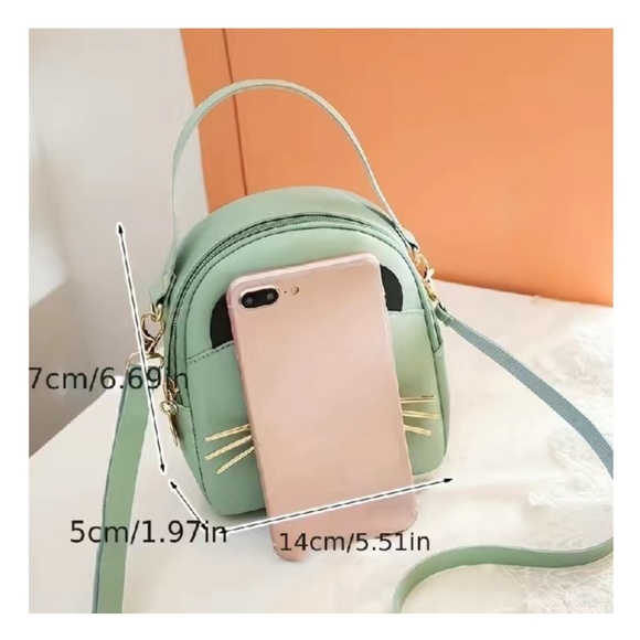 💝Boutique 🖤😻Mini Cat Crossbody Bag😻🖤 - Picture 4 of 4